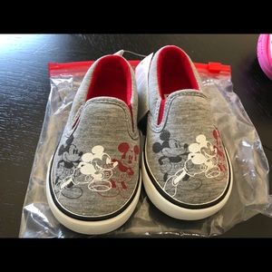 Brand new baby Gap Mickey Mouse shoes